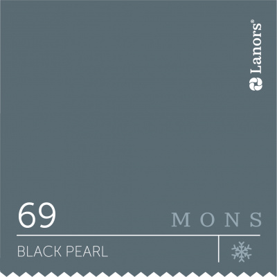 Краска Lanors Mons цвет Black Pearl 69 Черный жемчужина