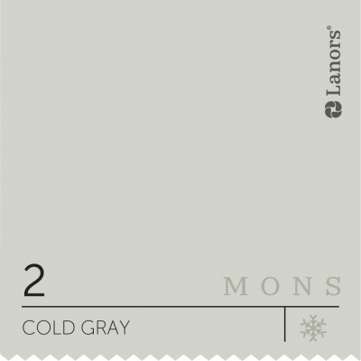 Краска Lanors Mons цвет Cold Gray 2 Холодный серый