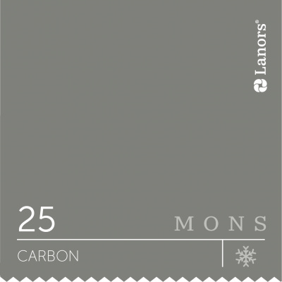 Краска Lanors Mons цвет Carbon 25 Уголный