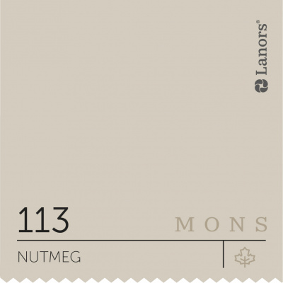 Краска Lanors Mons цвет Nutmeg 113 Мускатный орех