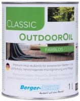 Масло для дерева Berger Classic Outdoor Oil Berger Reinweiss 0,125 л