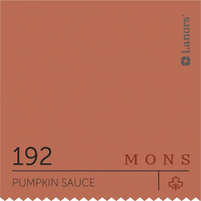 Краска Lanors Mons цвет Pumpkin sauce 192 Тыквенный соус