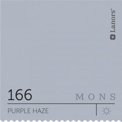 Краска Lanors Mons цвет Purple haze 166 Сиреневый туман