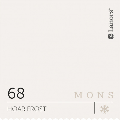 Краска Lanors Mons цвет Hoar Frost 68 Иней