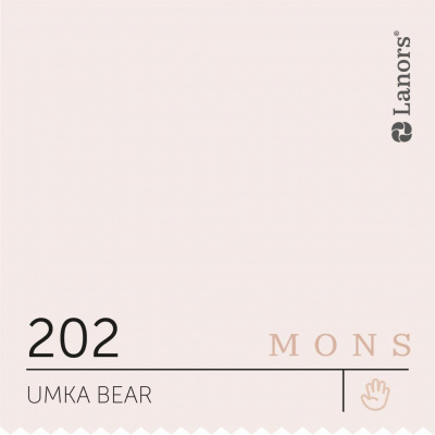 Краска Lanors Mons цвет Umka Bear 202 Медвежонок Умка