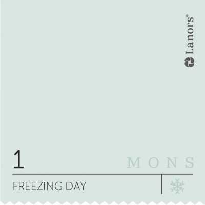 Краска Lanors Mons цвет Freezing day 1 Морозный день