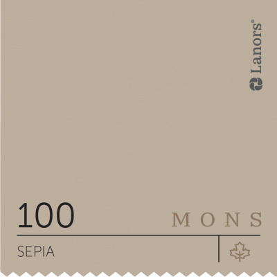 Краска Lanors Mons цвет Sepia 100 Сепия