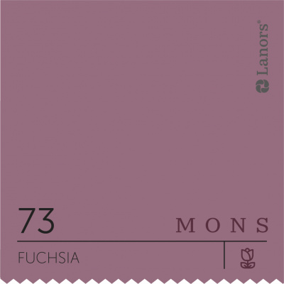 Краска Lanors Mons цвет 73 Fuchsia Фуксия