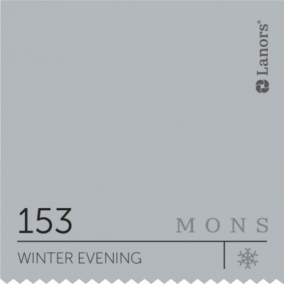 Краска Lanors Mons цвет Winter evening 153 Зимний вечер