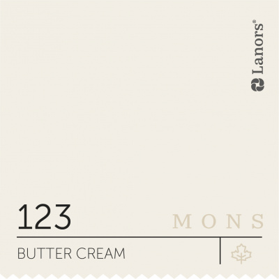 Краска Lanors Mons цвет Butter cream 123 Сливочный крем.