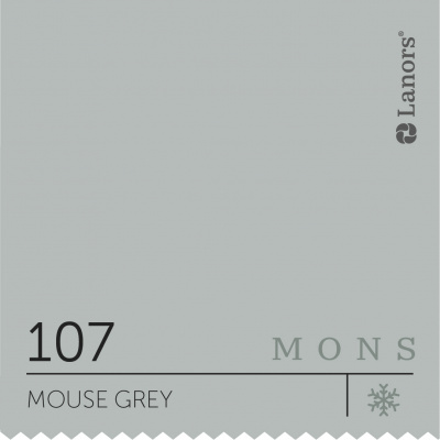 Краска Lanors Mons цвет Mouse grey 107 Мышиный серый