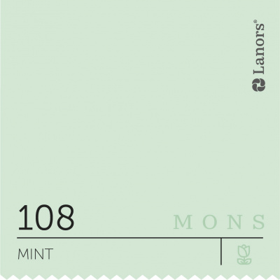 Краска Lanors Mons цвет Mint 108 Мята