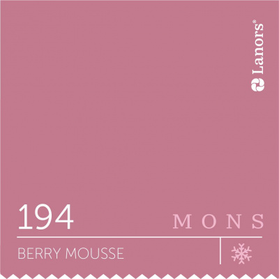 Краска Lanors Mons цвет Berry mousse 194 Ягодный мусс