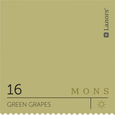 Краска Lanors Mons цвет Green Grapes 16 Зеленый виноград