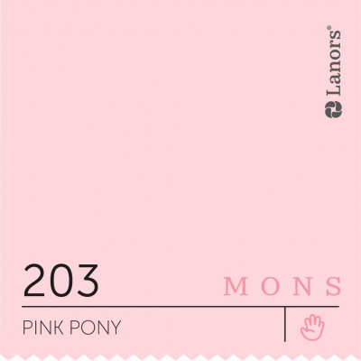Краска Lanors Mons цвет Pink Pony 203 Розовый Пони