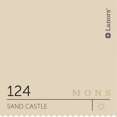 Краска Lanors Mons цвет Sand castle 124 Замок из песка