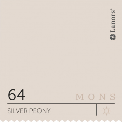 Краска Lanors Mons цвет Silver Peony 64 Серебряный пион