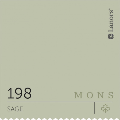 Краска Lanors Mons цвет Sage 198 Шалфей