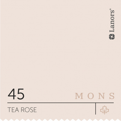 Краска Lanors Mons цвет Tea rose 45 Чайная роза