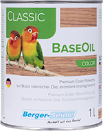 Масло для дерева Berger Classic Base Oil Color Berger Bastard teak падук 1 л