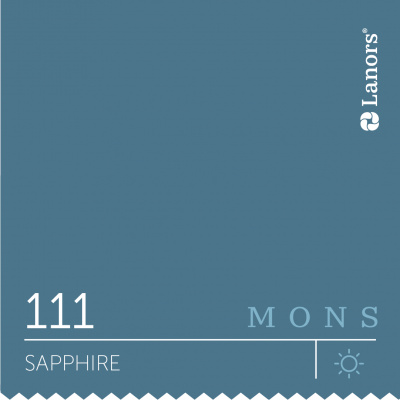 Краска Lanors Mons цвет Sapphire 111 Сапфир