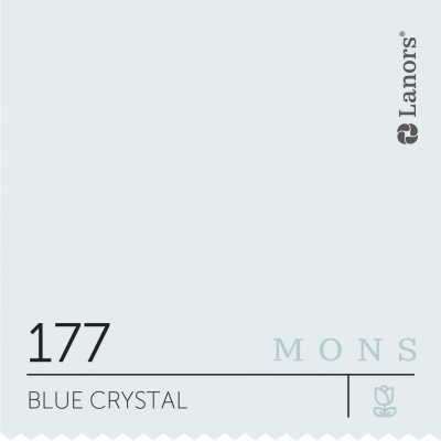 Краска Lanors Mons цвет Blue crystal 177 Голубой кристалл