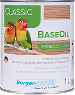 Масло для дерева Berger Classic Base Oil 1 л