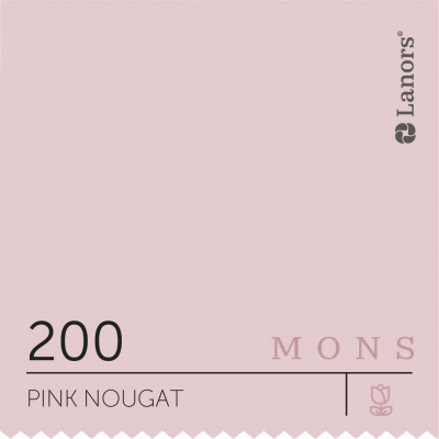 Краска Lanors Mons цвет Pink nougat 200 Розовая нуга