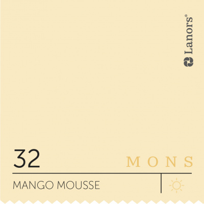 Краска Lanors Mons цвет Mango mousse 32 Манговый мусс