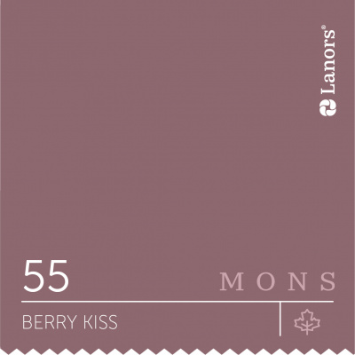 Краска Lanors Mons цвет Berry kiss 55 Ягодный поцелуй