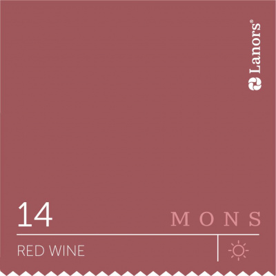Краска Lanors Mons цвет Red Wine 14 Красное вино