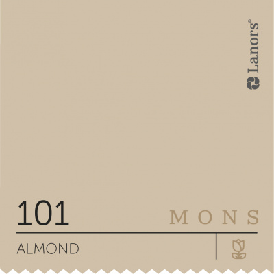 Краска Lanors Mons цвет Almond 101 Миндаль
