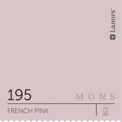 Краска Lanors Mons цвет French pink 195 Французский розовый