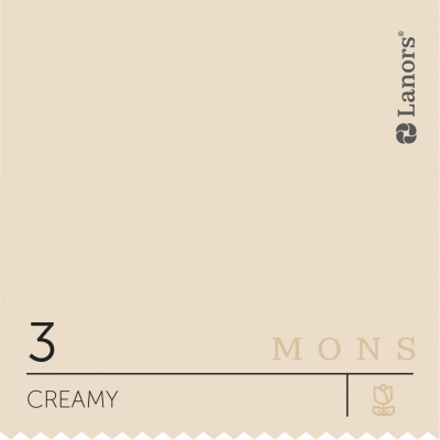 Краска Lanors Mons цвет Creamy 3 Сливочный