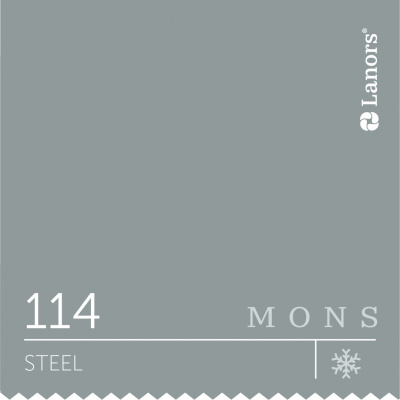 Краска Lanors Mons цвет Steel 114 Стальной
