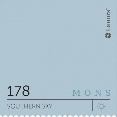 Краска Lanors Mons цвет Southern sky 178 Южное небо