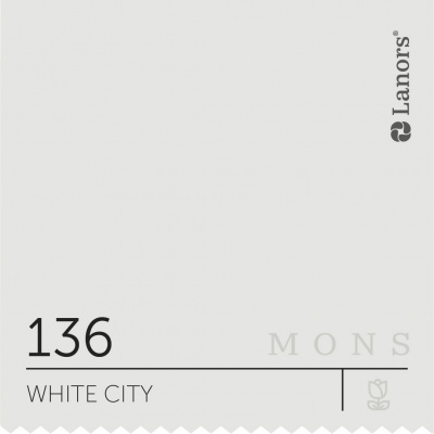 Краска Lanors Mons цвет White city 136 Белый город.