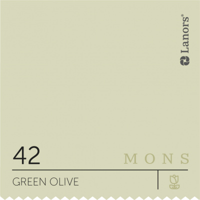 Краска Lanors Mons цвет Green Olive 42 Олива