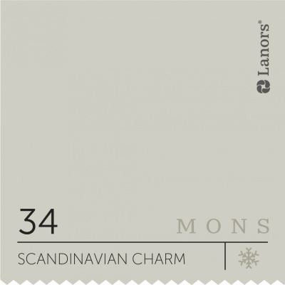 Краска Lanors Mons цвет Scandinavian charm 34 Скандинавское очарование