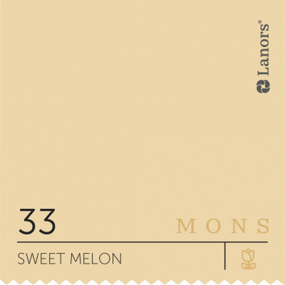 Краска Lanors Mons цвет Sweet Melon 33 Сладкая дыня