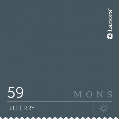 Краска Lanors Mons цвет Bilberry 59 Черничный