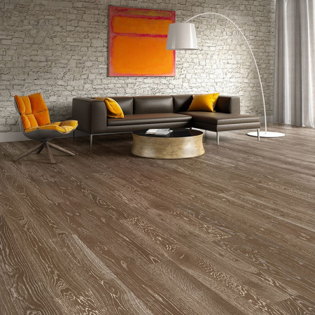 Паркетная доска Baltic Wood Дуб юник крим и грей лак однополосный Oak CREAM & GREY