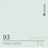 Краска Lanors Mons Цвет Spring Water 93 Родниковая Вода Interior 0,2 Л