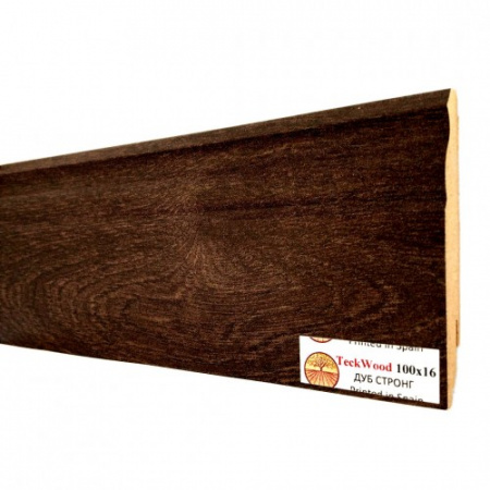 Плинтус TeckWood фигурный дуб Стронг 100×16