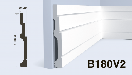 Плинтус Hiwood B180V2 фото 3