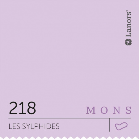 Краска Lanors Mons цвет Les sylphides 218 Сильфиды