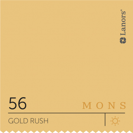 Краска Lanors Mons Цвет Gold Rush 56 Золотая Лихорадка Interior 0,2 Л