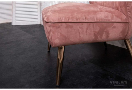 SPC ламинат Vinilam Ceramo Stone 61607 Сланцевый Черный