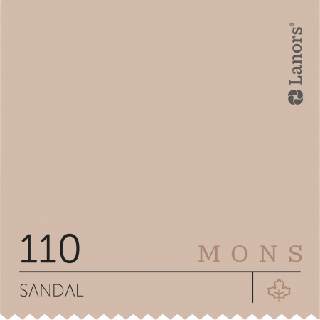 Краска Lanors Mons Цвет Sandal 110 Сандал Satin 1 Л