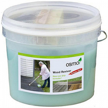 Средство для удаления серого слоя древесины Osmo Holz Entgrauer Kraft Gel 2,5 л